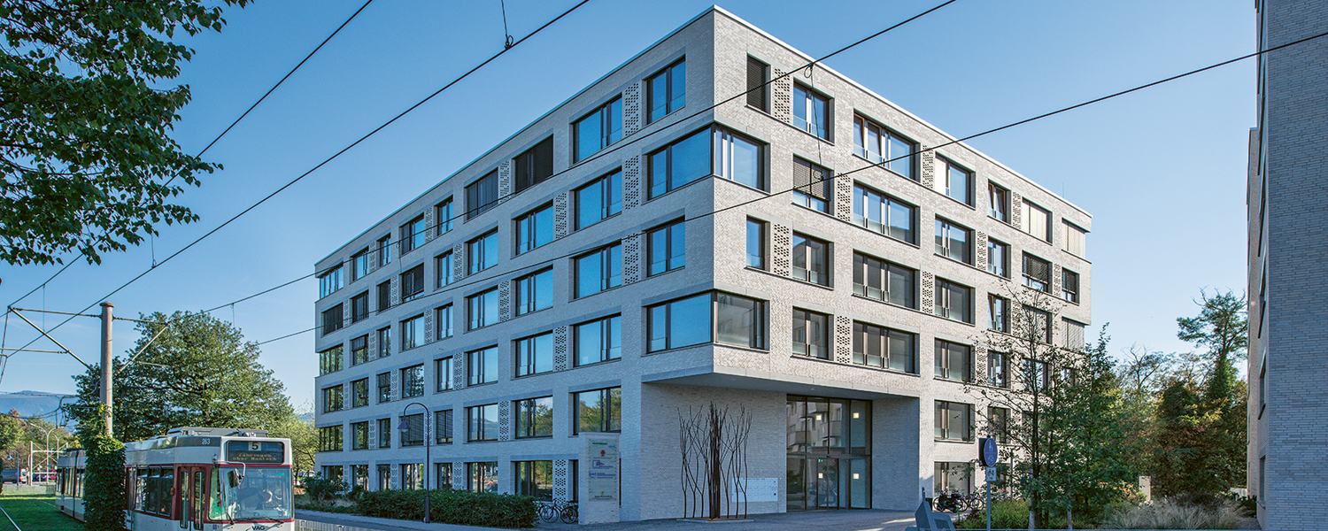 Blick auf die Geschäftsstelle Freiburg