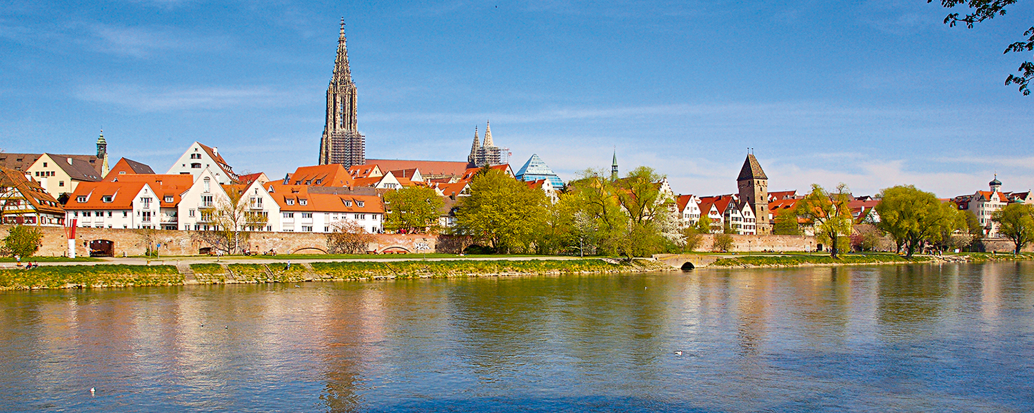 Panorama Ulm mit Donau